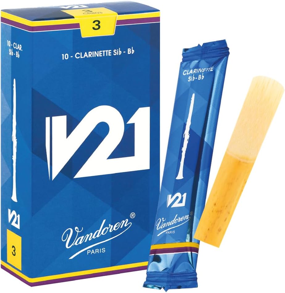 Vandoren CR803 Bb Clarinet V21 Reeds Strength 3 for Musicians