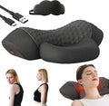Artuvate Neck Massager Fisiorest 3-in-1 - Traction, Heat, Memory Foam