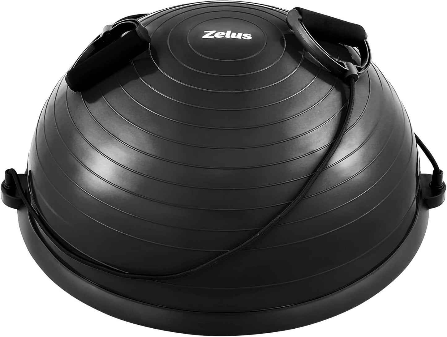 ZELUS Balance Ball Trainer with Resistance Bands for Fitness