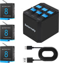 Hero 8/7 Battery (3-Pack 1500mAh) - Extended Run Replacement Pack