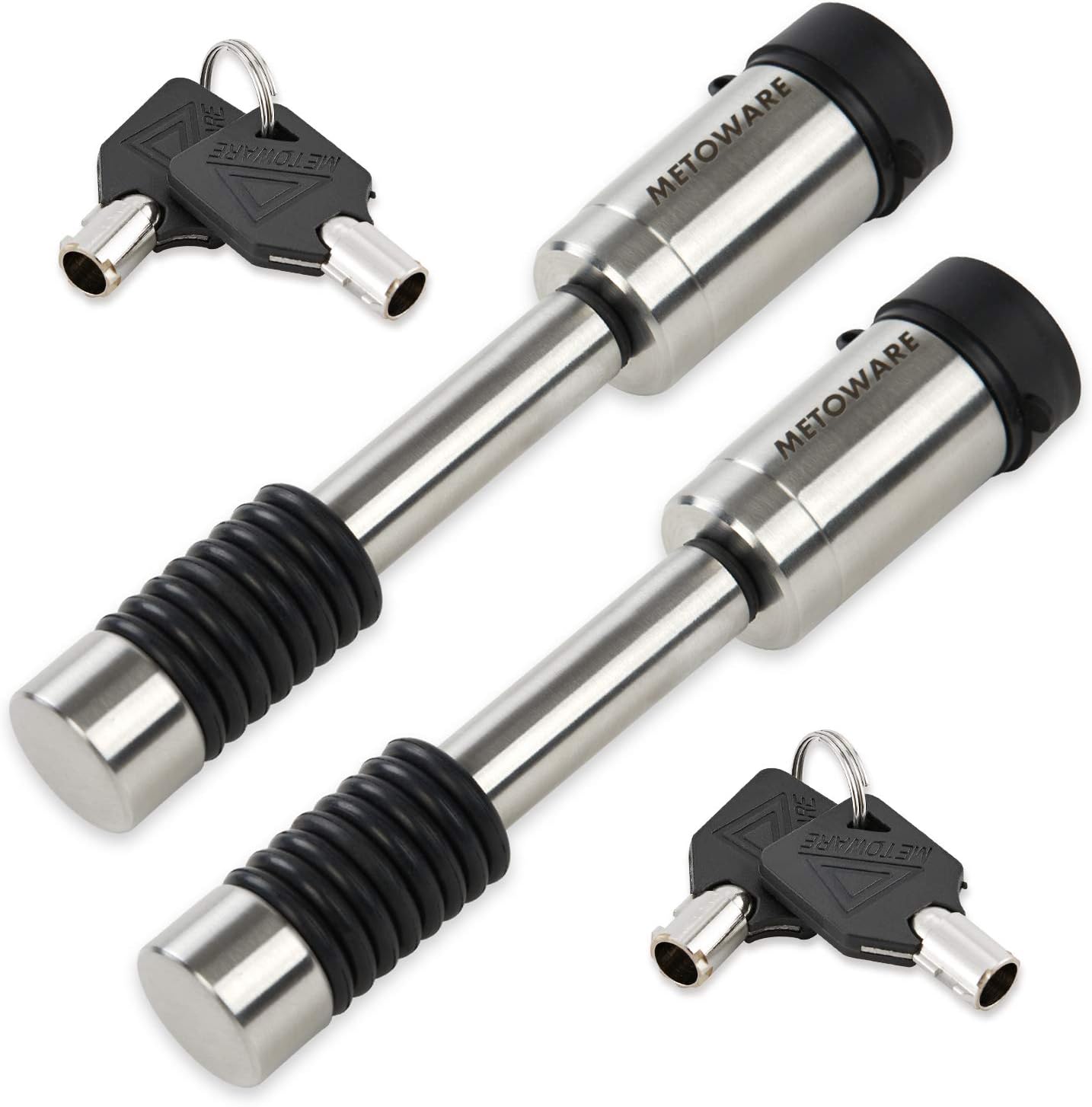METOWARE Trailer Hitch Lock for Class III IV Receivers