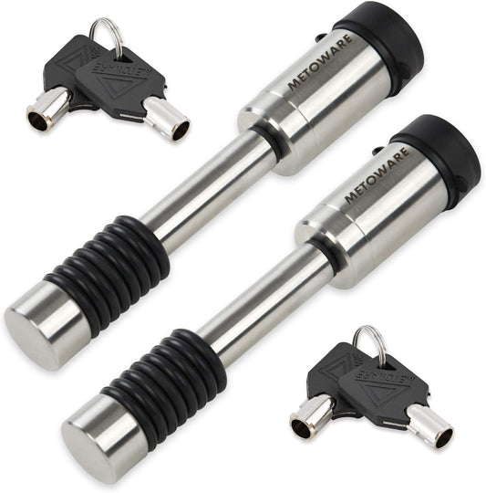 METOWARE Trailer Hitch Lock for Class III IV Receivers