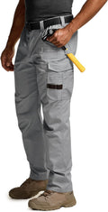 CQR Men's Lightweight Tactical Cargo Pants for Quick Dry Comfort