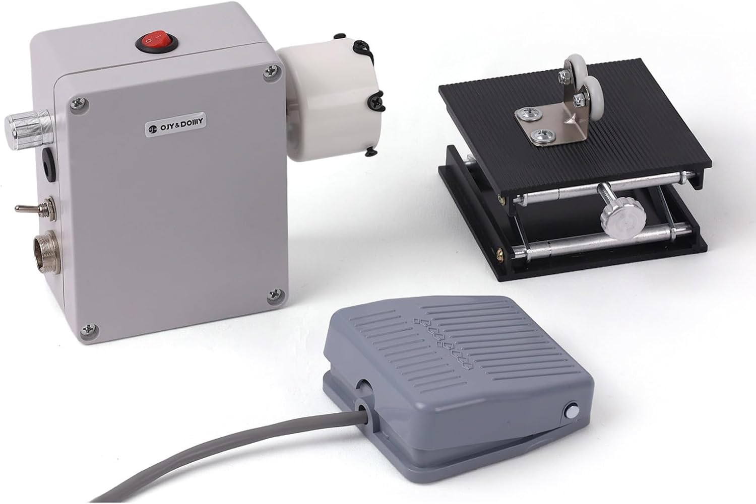 Fishing Rod Repair Kit with Winding Machine for Epoxy Drying