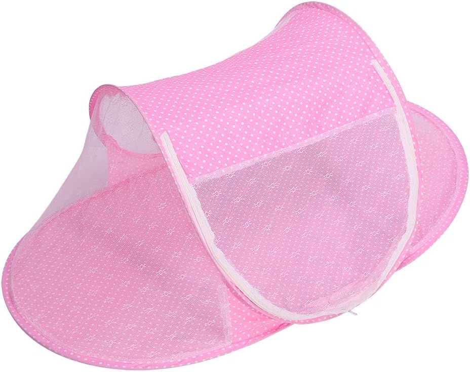 KIMISS Infant Portable Travel Crib - Quick Setup, Comfort & Safety!