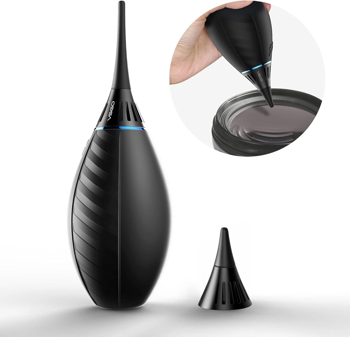 VSGO Camera Air Blower with Soft Tip for Lens and Sensors