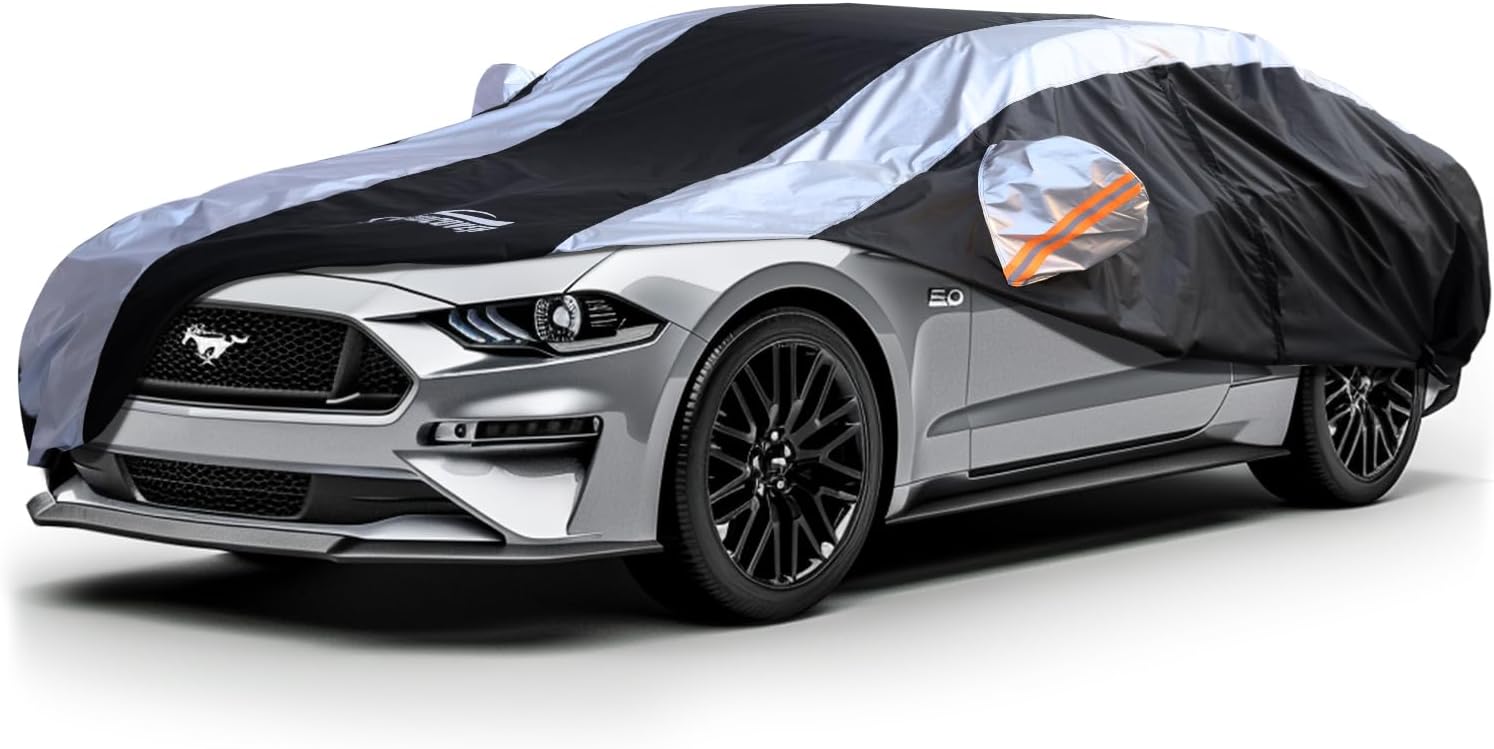 Mustang Car Cover Waterproof All Weather Custom Fit for 1994-2025