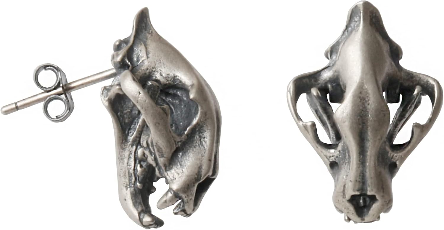 Artistic Animal Earrings Studs in 925 Sterling Silver for All