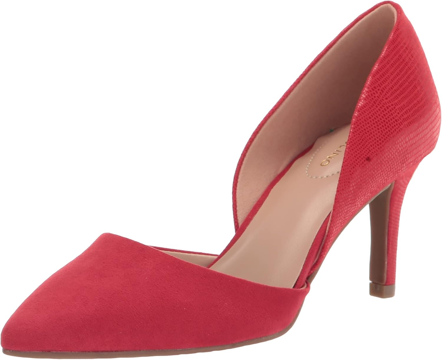 Bandolino Women's Grenow Pump: Elegant Mixed-Media Design