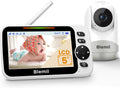 Baby Monitor with 30-Hour Battery and 5in Split-Screen - Long Life