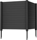 Outdoor Privacy Screen 2 Panels 48in x 48in - Decorative AC & Trash