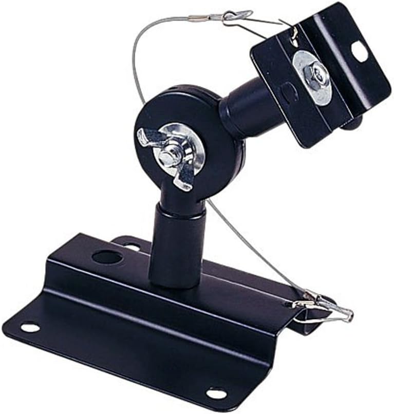Monoprice Adjustable Speaker Wall Mount Brackets - 33 lb. Capacity
