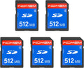 INDMEM 512MB SD Card (5 Pack) - Reliable Class 4 Storage