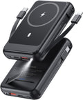Fast Charge Any iPhone with 12000mAh Magnetic Power Bank