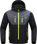 Winter Motorcycle Jacket for Men - CE Armored, Removable Thermal Liner