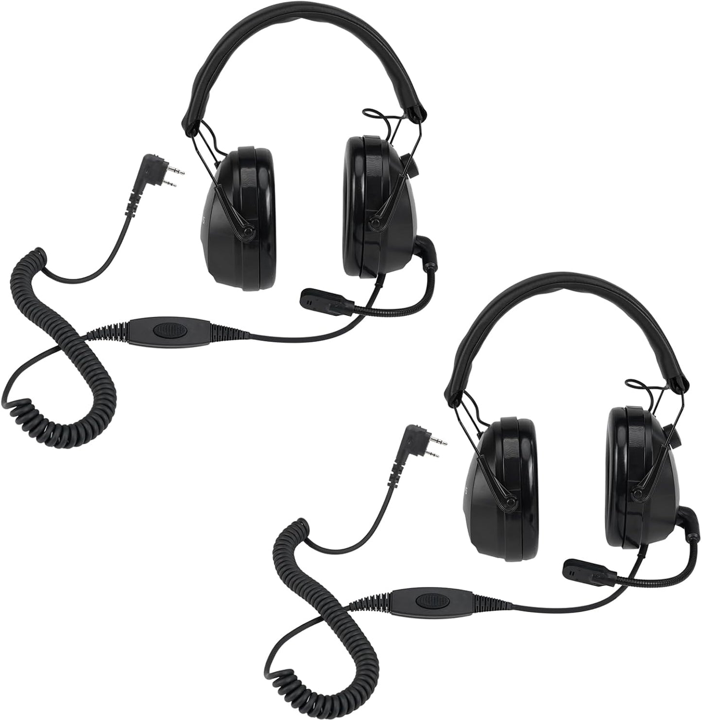 Retevis EHK012 Two Way Radio Headset with Mic for Clear Calls