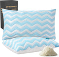 Cooling Bed Pillows Standard Size Set of 2 - Adjustable Loft for All