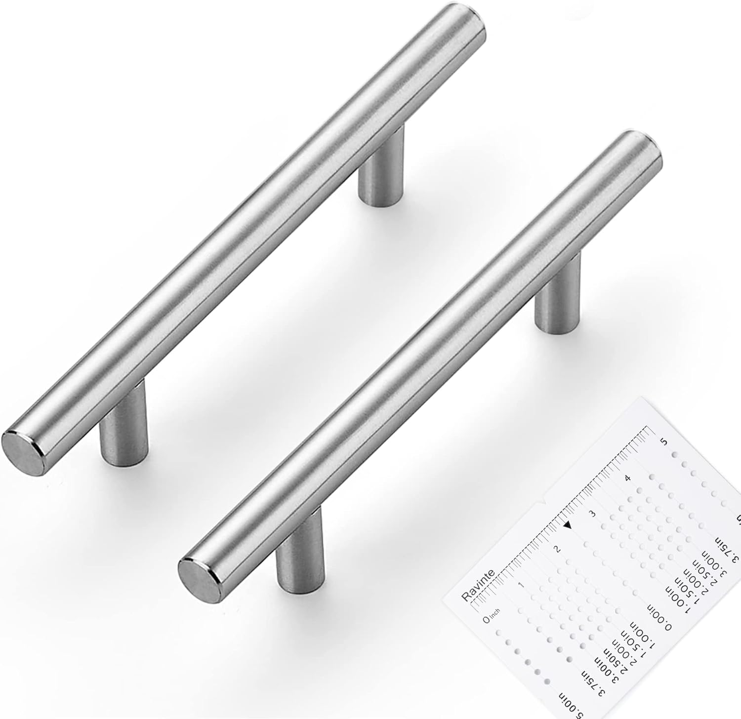 Ravinte 30 Pack 6 Inch Brushed Nickel Cabinet Pulls for Kitchen