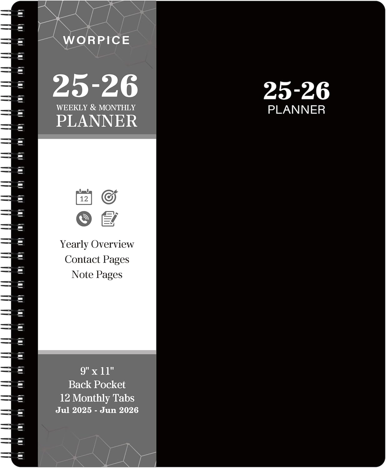 2025-2026 Academic Planner - Boost Productivity in Style!