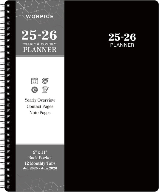 2025-2026 Academic Planner - Boost Productivity in Style!