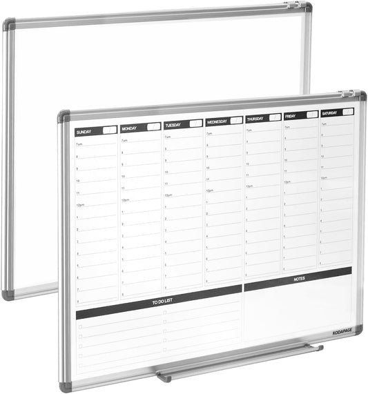 Weekly Dry Erase Board for Efficient Scheduling and Planning