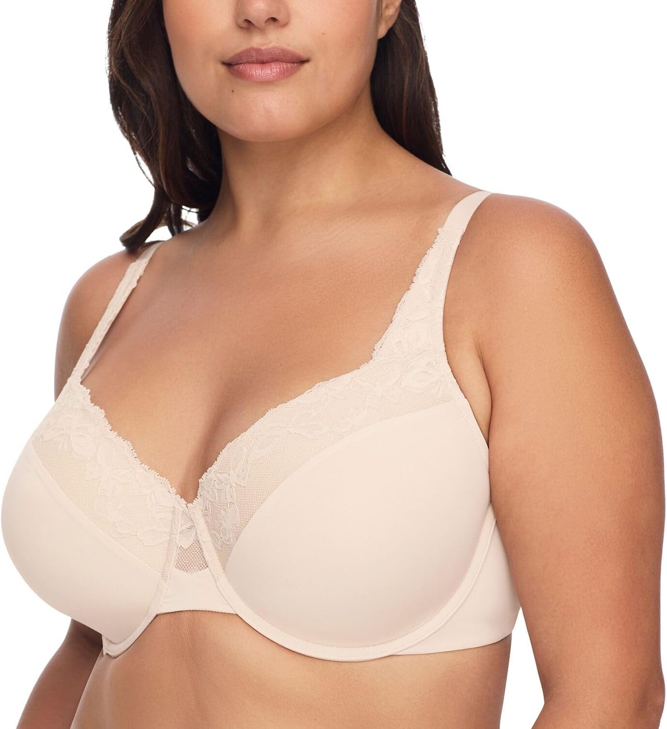 Olga Women's Plus Size Cloud 9 Underwire Contour Lace Bra Review