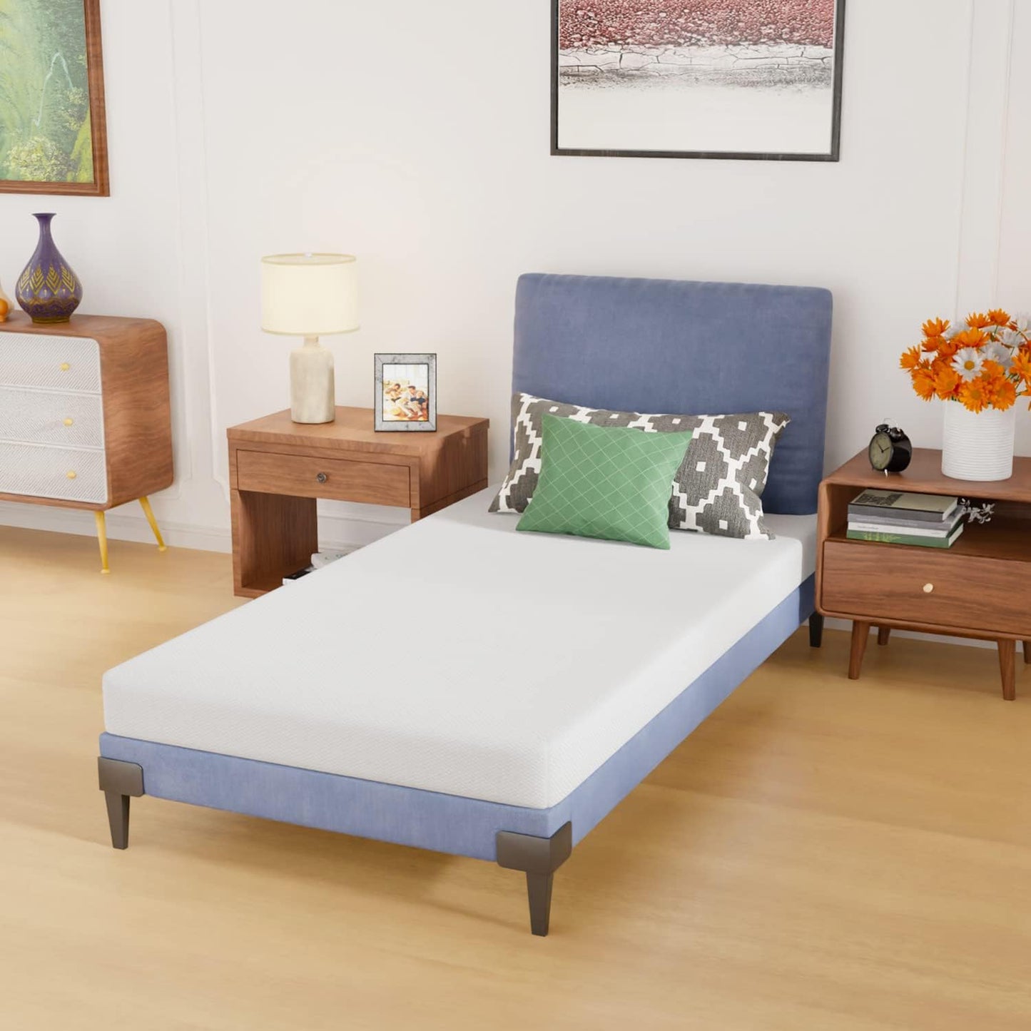 5 Inch Twin Mattress by PayLessHere for Cool Sleep Comfort