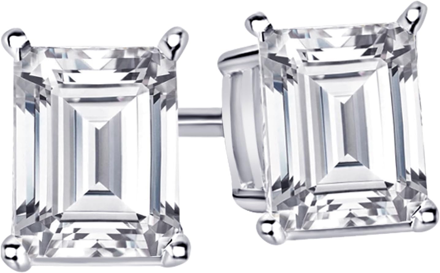 Houston Diamond District IGI Certified Lab Grown Diamond Stud Earrings