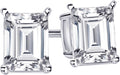 Houston Diamond District Lab Grown Diamond Stud Earrings (Style QQP7)