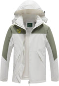 Women's Waterproof Rain Jacket - Lightweight Packable Hooded Coat