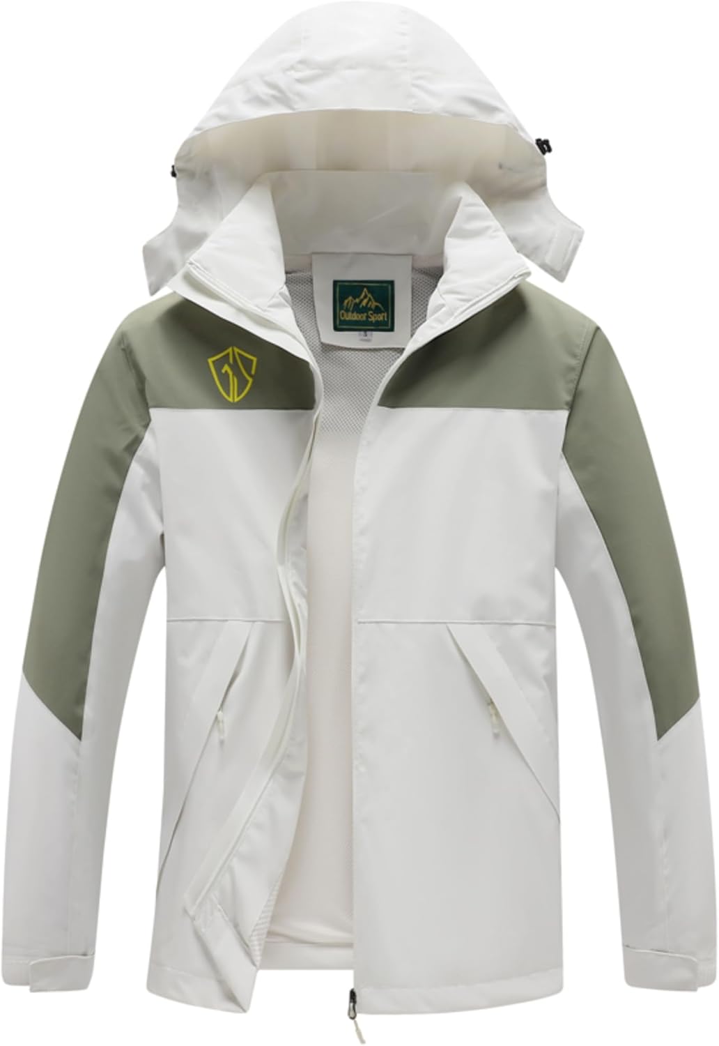 GIISAM Women's Waterproof Lightweight Rain Jacket with Hood