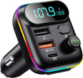 Sanxup Bluetooth 5.0 Car Adapter: Fast Charging & Colorful Beats