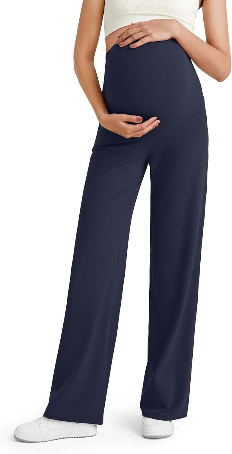 G4Free BareFeel Maternity Dress Yoga Pants for Comfort and Style