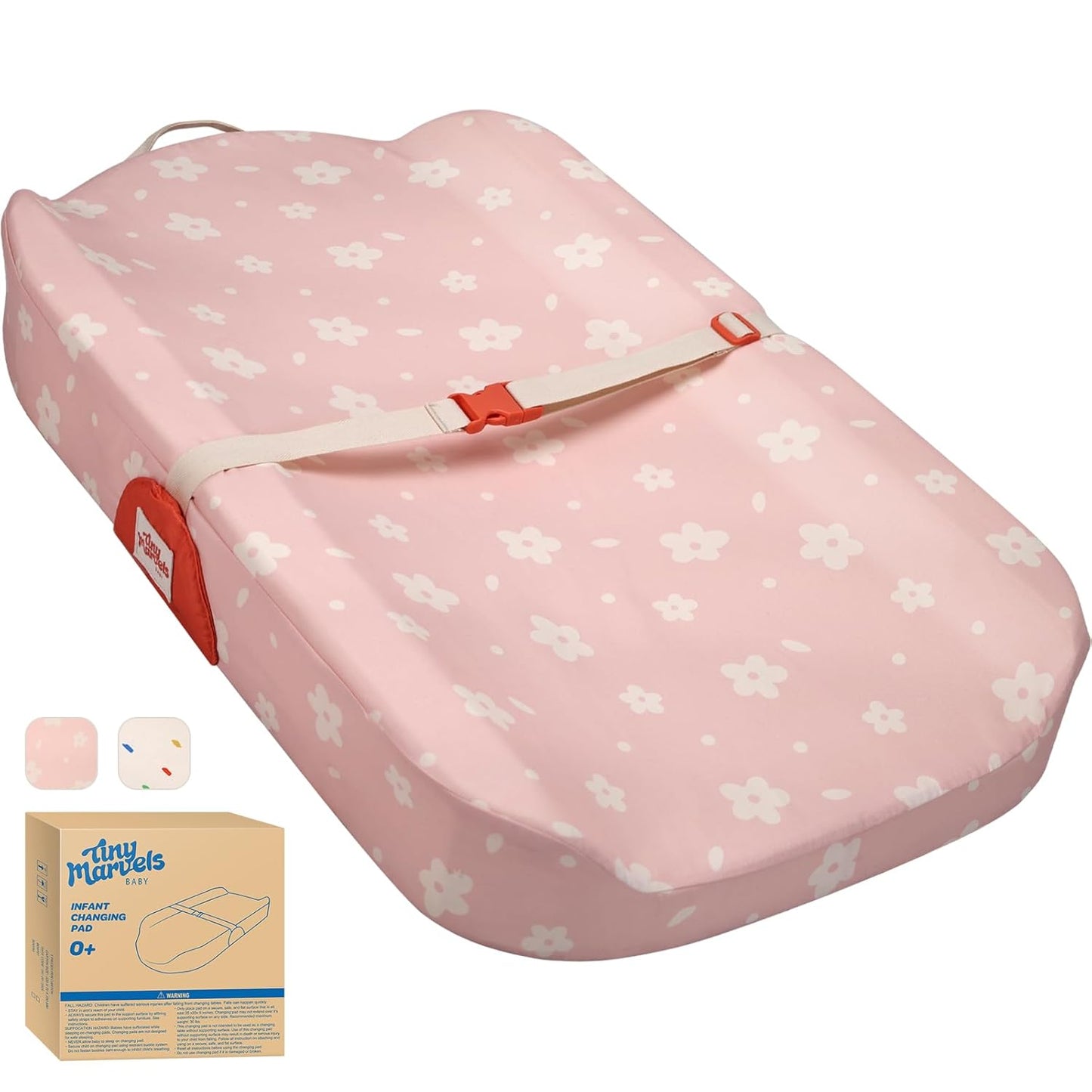 Tiny Marvels Non-Slip Changing Pad for Safe Baby Care