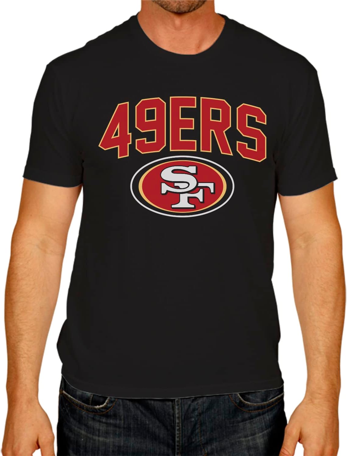 NFL Home Team Tee - Gameday Adult T-Shirt for 49ers Fans