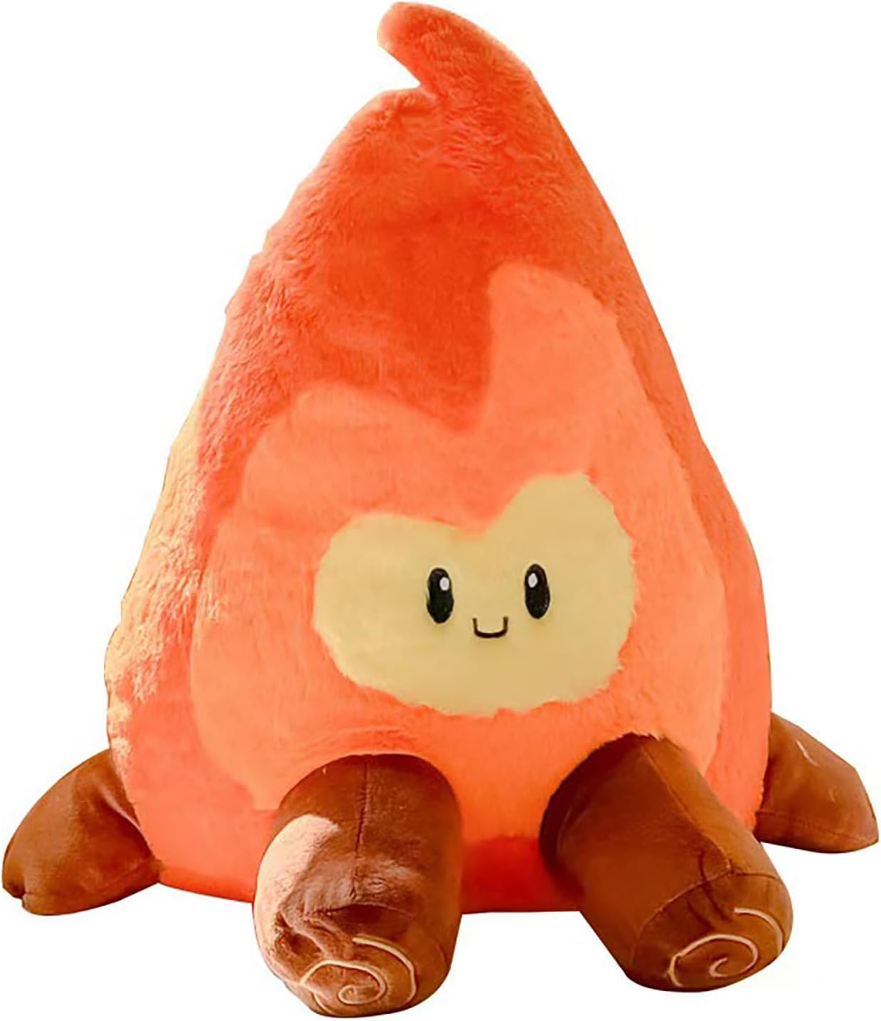 Cozy Campfire Plush Pillow - Outdoor Charm!