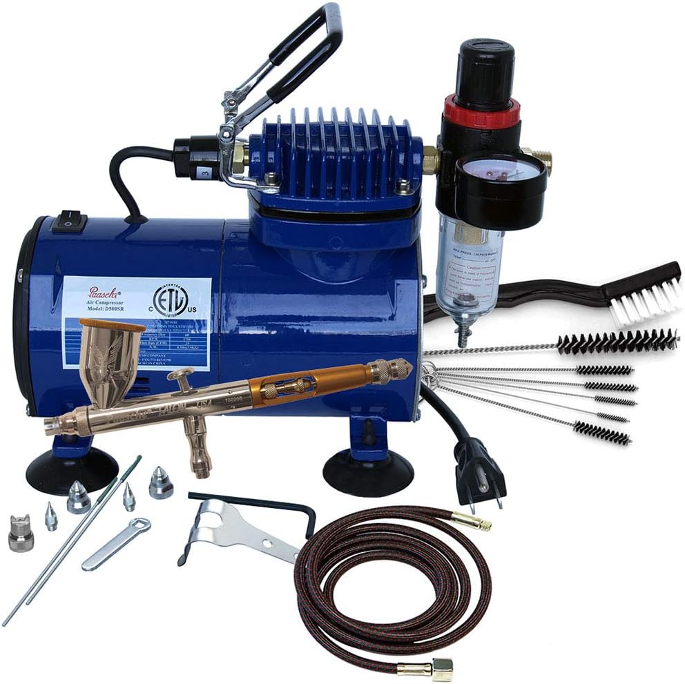 Professional Grade TG-100D Airbrush Kit by Paasche