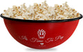 Red Popcorn Bowl Retro Family Popcorn Bucket - 80oz Capacity