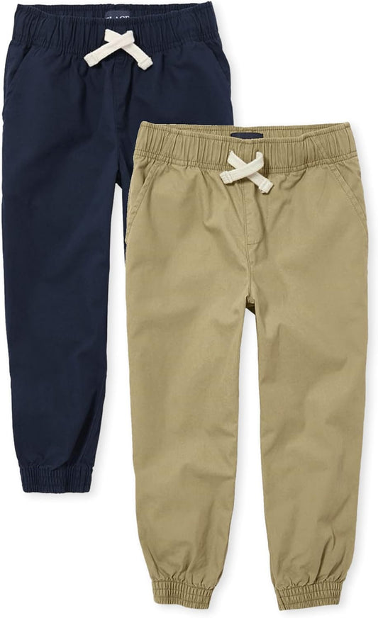 Boys' Stretch Pull on Jogger Pants for All-Day Comfort