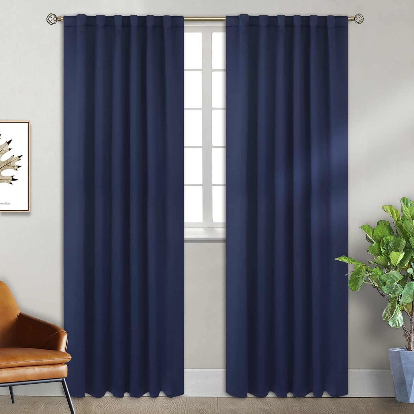 BGment Blackout Curtains for Bedroom - Thermal Insulated Panels
