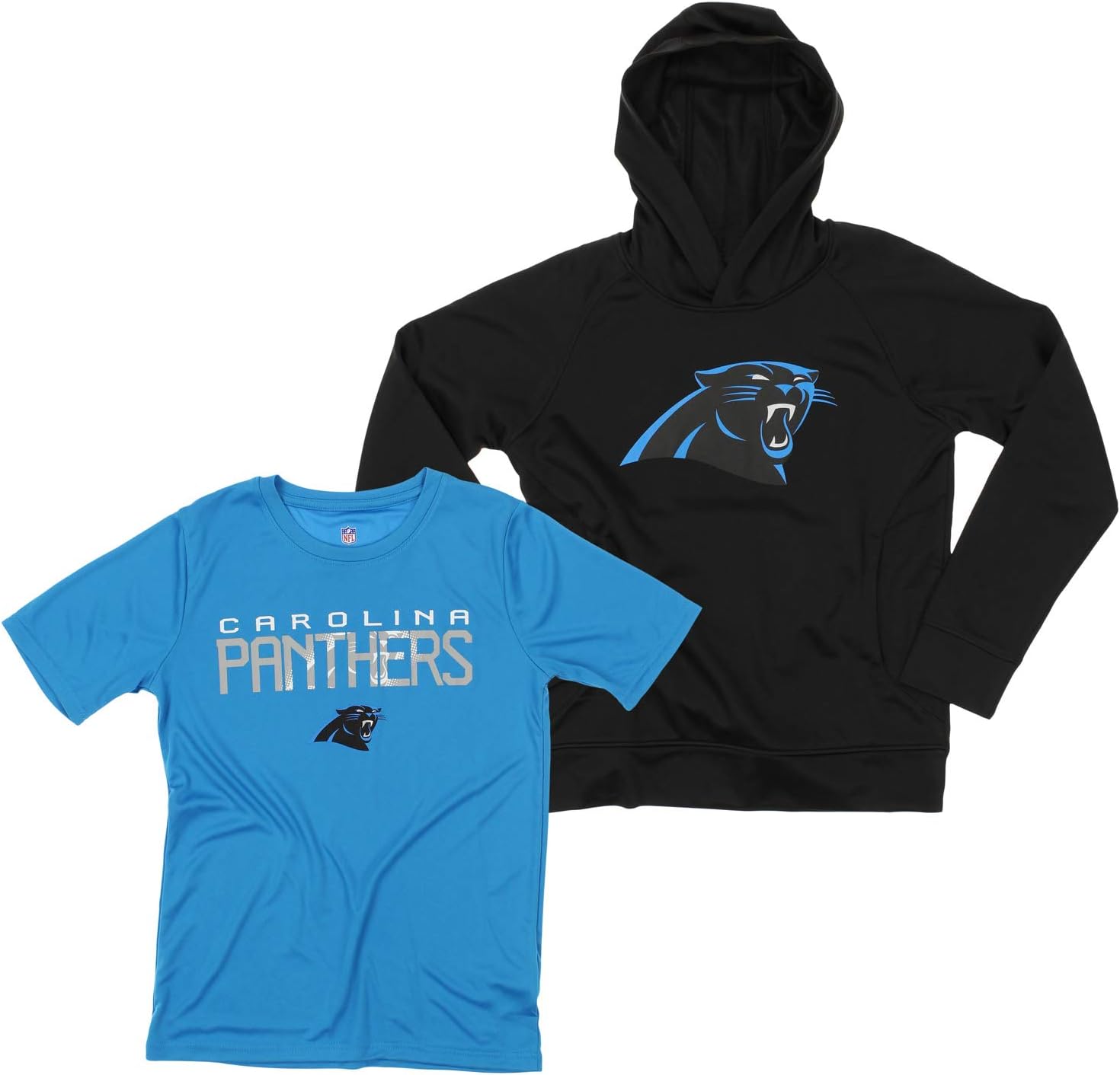 Outerstuff NFL Youth Boys Hoodie and Tee Combo Set for Fans