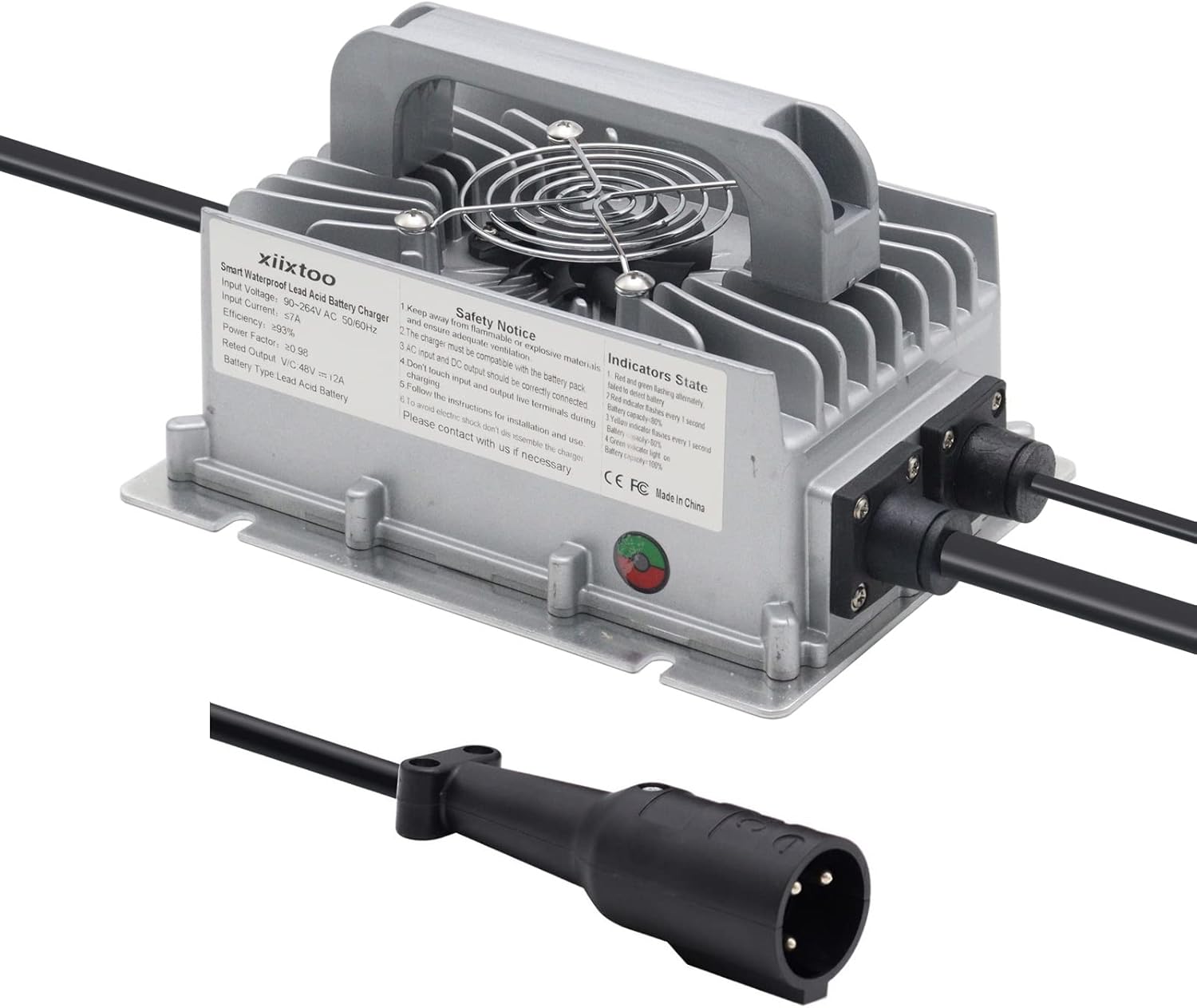 Fast Charging Waterproof Golf Cart Charger