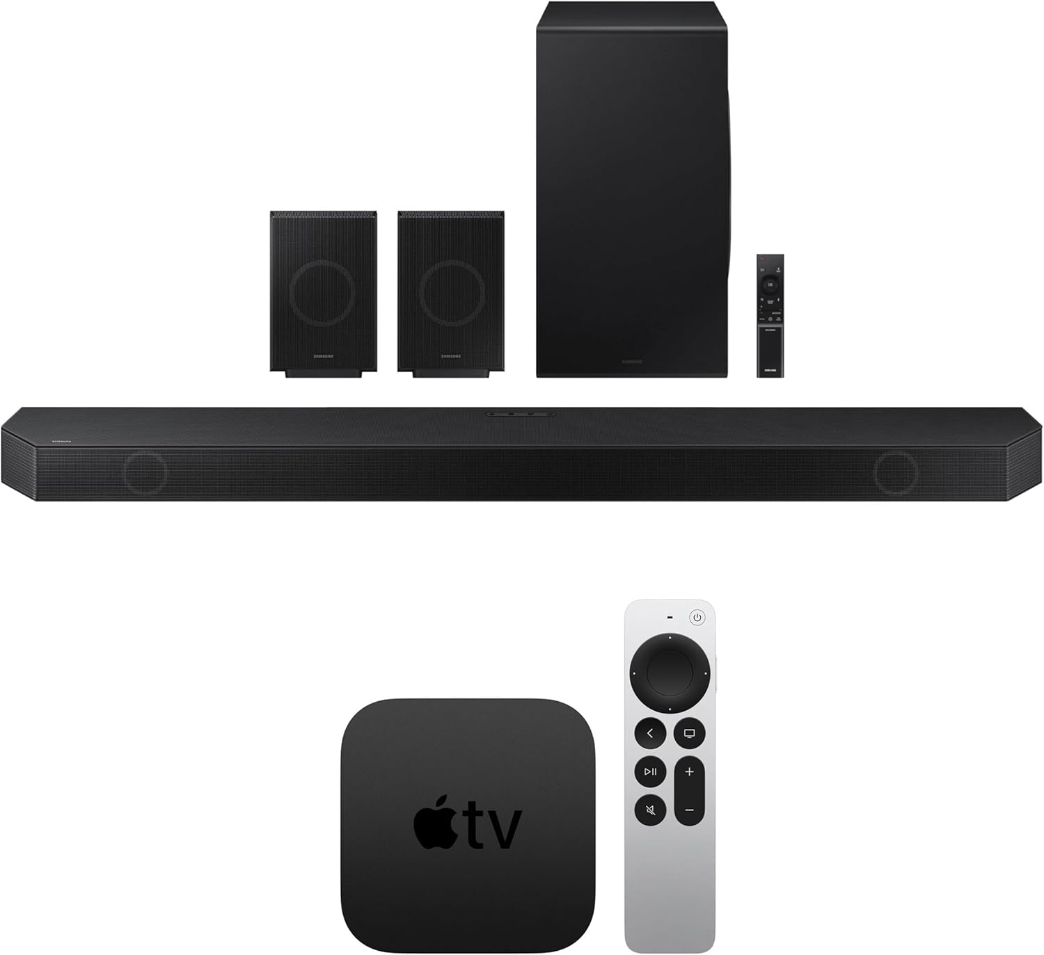 SAMSUNG Soundbar with AppleTV 4K: Ultimate Home Theater Experience