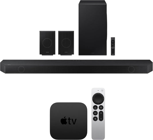 SAMSUNG Soundbar with AppleTV 4K: Ultimate Home Theater Experience