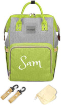 PERSONALIZED Large Diaper Bag Knapsack - Custom Monogram Backpack