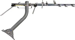 RCA Compact Outdoor Yagi HD TV Antenna with 75 Mile Range