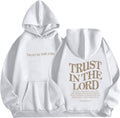 Trust In The Lord Hoodie for Women - Soft Christian Sweatshirt