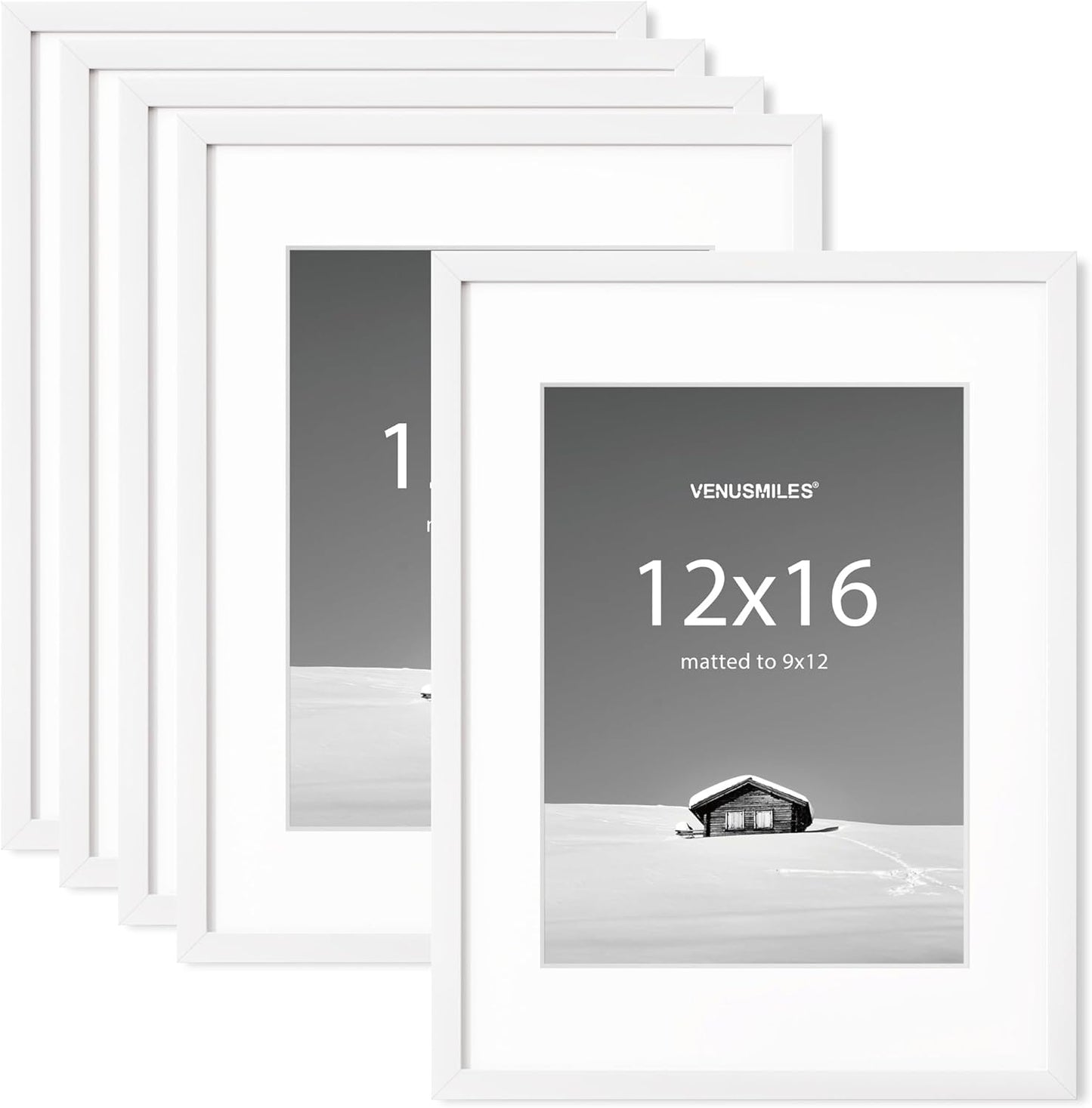 12x16 Picture Frame Set - Versatile Display for Your Photos