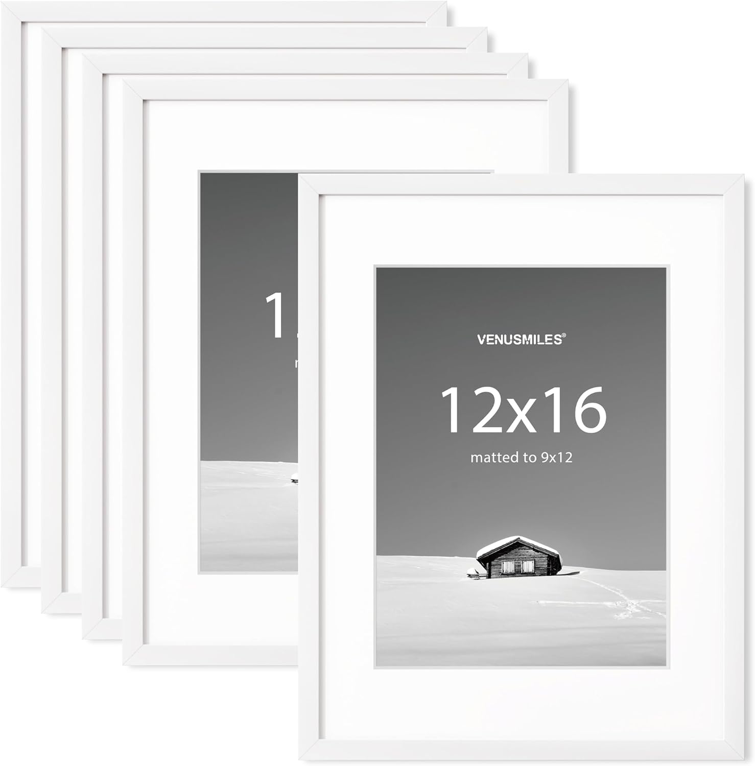 12x16 Picture Frame Set - Versatile Display for Your Photos