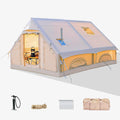 Spacious Inflatable Camping Tent - Easy Setup, Portable